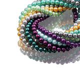 glass pearl beads