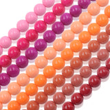 non trace beads in pink colors