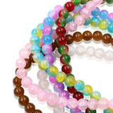 Crackle beads jade effect in size 8mm
