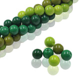 non trace beads in green colors