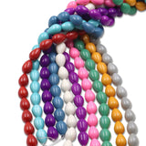 non trace beads tear drop shape 9x13mm