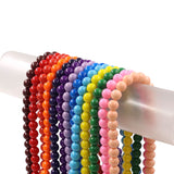 glass beads with good hole treatment