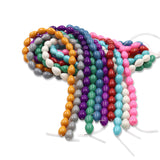 non trace beads tear drop shape 9x13mm