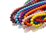 glass beads with good hole treatment