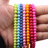 non trace beads in size 6mm