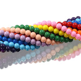 glass beads with good hole treatment