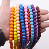 glass beads with good hole treatment