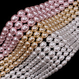 Baroque glass pearl beads