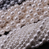 Baroque glass pearl beads