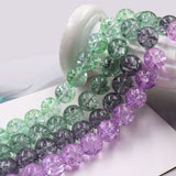 Crackle beads in size 12mm