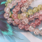 Crackle beads in size 12mm