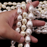 Baroque glass pearl beads