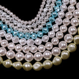 Baroque glass pearl beads