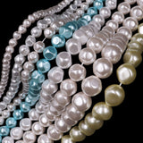 Baroque glass pearl beads