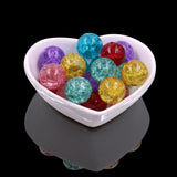 Crackle beads in big size 16mm