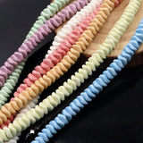 Anion oxide stone beads in wave shape in size 2x4mm 3x6mm