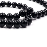 non trace beads black color