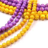 non trace beads with gold dots