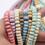 Anion oxide stone beads in size 4x8mm