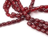 Crackle beads in size 8x10mm