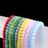 Crystal rondelle beads