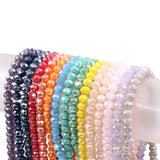 Crystal rondelle beads