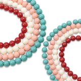 non trace beads in stone colors and pastel colors