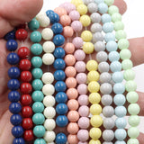 non trace beads in stone colors and pastel colors