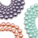 high quality crystal glass pearl beads