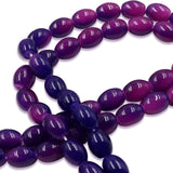 non trace bead in rice shape in jade effect