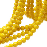 non trace beads yellow 8mm