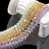 Crystal rondelle beads