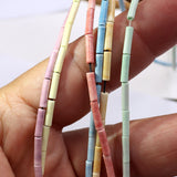Anion oxide stone beads in size 2x8mm
