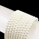 non trace beads in Ivory color