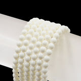 non trace beads in Ivory color