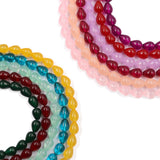 non trace beads in teardrop 8x10mm