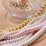 rondelle pearl beads