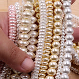 rondelle pearl beads