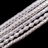 Glass shaped pearl beads