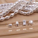 Glass shaped pearl beads