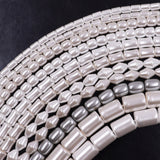 Shaped glass pearl beads