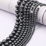 high quality crystal pearl beads in crystal black color