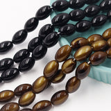 non trace beads in oval shape 10x15mm