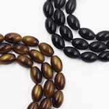 non trace beads in oval shape 10x15mm