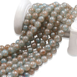 Floral glass beads