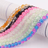 Crackle beads in size 8mm