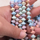 Anion oxide stone beads in size 8x10mm