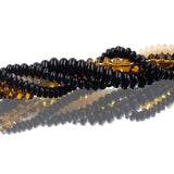 Crystal rondelle beads