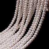 highlighting glass rondelle pearl beads