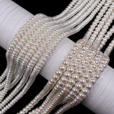 highlighting glass rondelle pearl beads